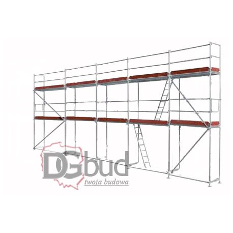 Rusztowanie system plettac 96m2 - stal 3m