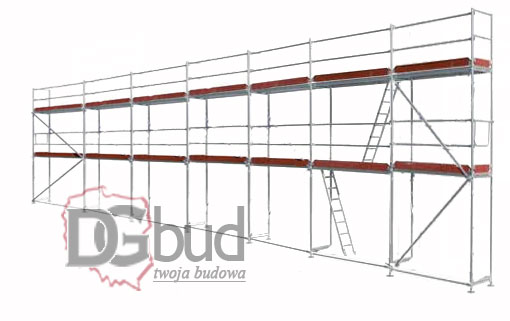 Rusztowanie fasadowe plettac